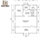 Проект каркасного дома 7x9 «Добрыня»
