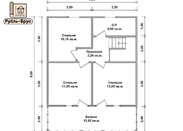 Проект каркасного дома 7x9 «Добрыня»
