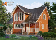 Проект каркасного дома 9x8 «Филат»
