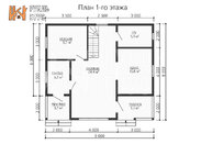 Проект каркасного дома 9x8 «Филат»