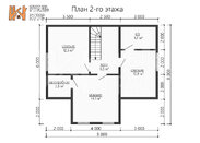 Проект каркасного дома 9x8 «Филат»