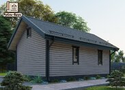 Проект каркасного дома 8x7.5 «Левон»