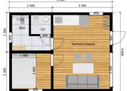 Модульный дом 6х4,5 «Барн 21»
