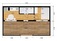 Модульный дом 8х4,9 «Барн 27»