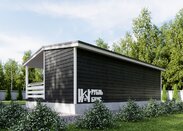 Модульный дом 8х4,9 «Барн 27»