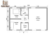 Проект каркасного дома 10x6 «Святозар»