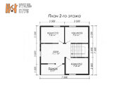 Проект каркасного дома 7x7 «Тихомир»