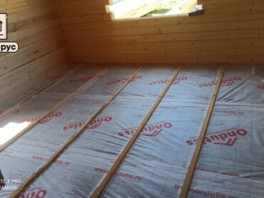 Баня из бруса 6x9 в Дмитрове