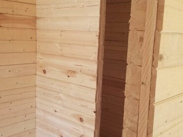Баня из бруса 6x9 в Дмитрове