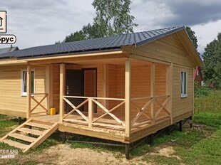 Баня из бруса 6x9 в Дмитрове