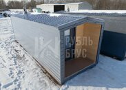 Мобильная баня с крыльцом 7x2.3 «Барн 4»