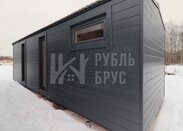 Мобильная баня с крыльцом 7x2.3 «Барн 4»