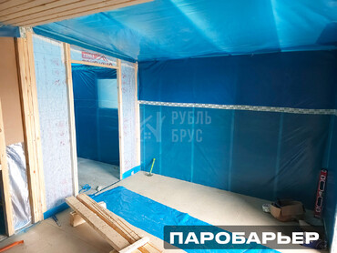 Модульная баня 6х4,6 обшивка сайдингом