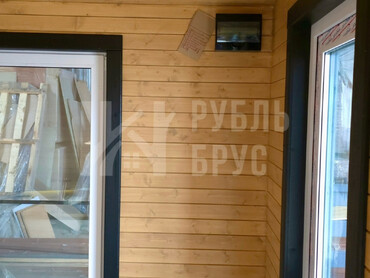 Строительство модульной бани 8х4,5 м