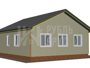 Каркасный дом 10х9 в Вологодской области