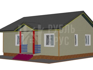 Каркасный дом 10х9 в Вологодской области