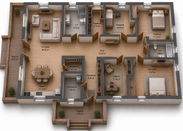 Проект каркасного дома «Колосс»